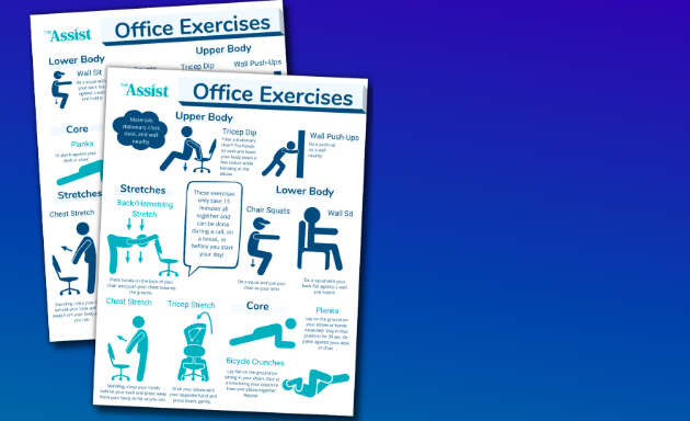 Office Exercises Guide: Improve Your Fitness From Your Desk